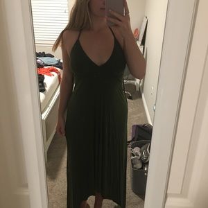 Shore Brand Olive Dress Sun Dress